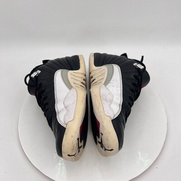 Nike Air Jordan 12 Retro Playoff Youth Size 6.5Y Women 8 308305-004 Black Shoes - Picture 9 of 14